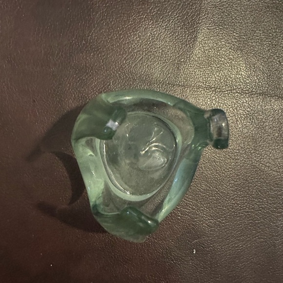 Hand blown glass votive holder - Picture 2 of 7